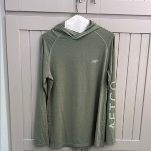 AFTCO Sage Green Performance Hoodie